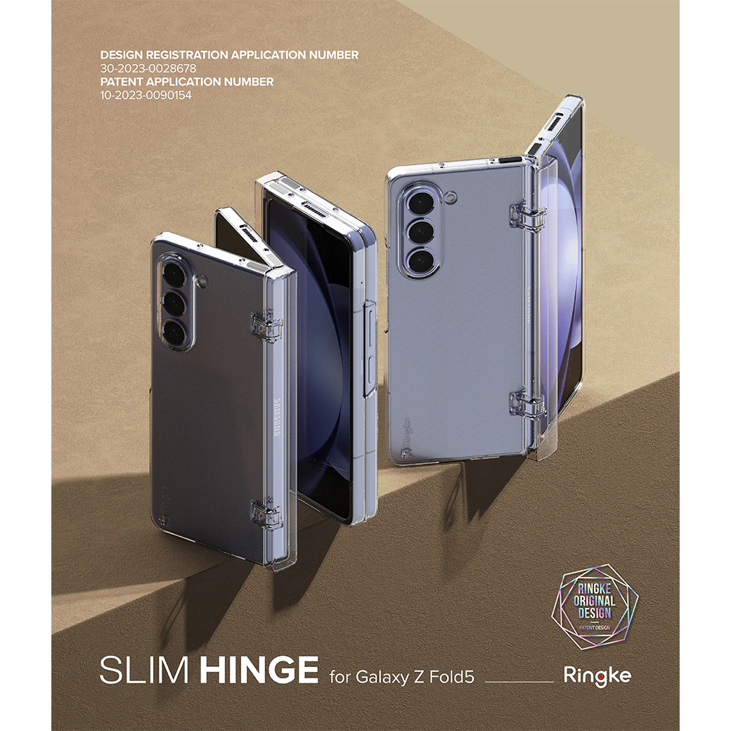 Ringke รุ่น Slim Hinge - เคส Galaxy Z Fold 5 - สี Clear