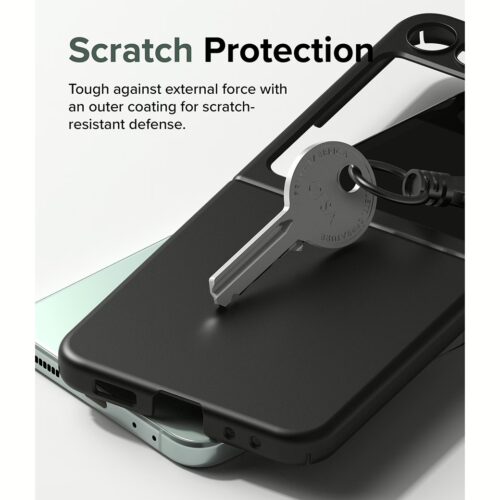Ringke รุ่น Slim - เคส Galaxy Z Flip 5- สี Black - Image 8