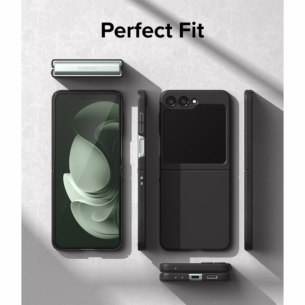 Ringke รุ่น Slim - เคส Galaxy Z Flip 5- สี Black