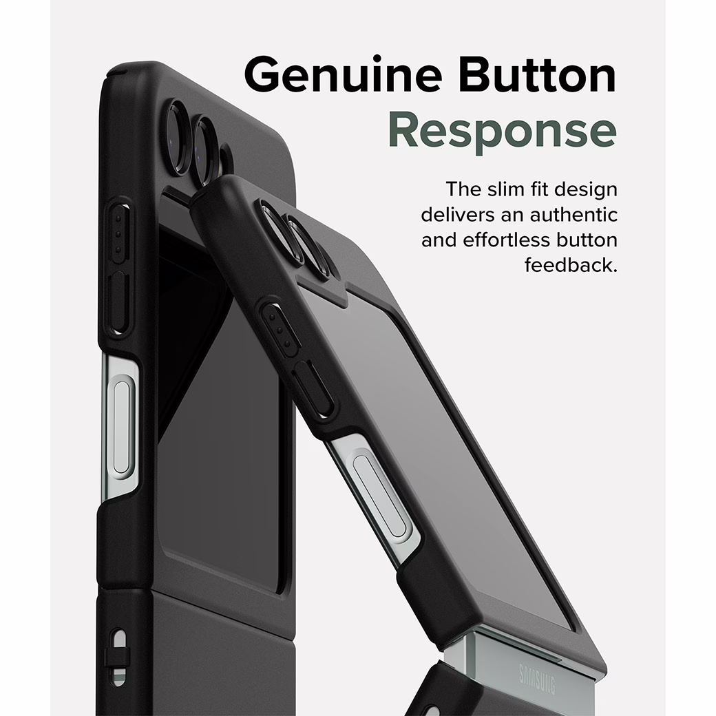 Ringke รุ่น Slim - เคส Galaxy Z Flip 5- สี Black