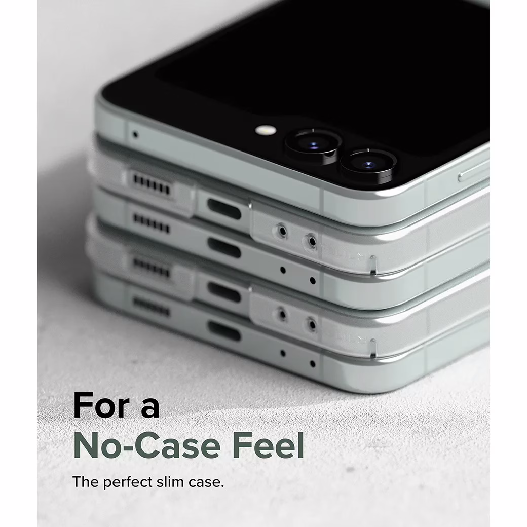 Ringke รุ่น Slim - เคส Galaxy Z Flip 5- สี Matte Clear