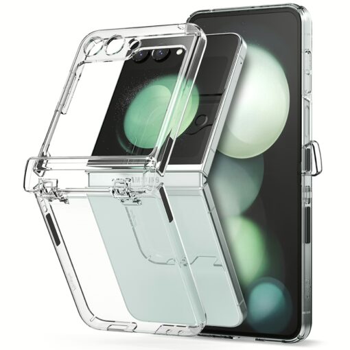 Ringke รุ่น Slim Hinge - เคส Galaxy Z Flip 5 - สี Clear - Image 4