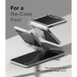 Ringke รุ่น Slim Hinge - เคส Galaxy Z Flip 5 - สี Clear