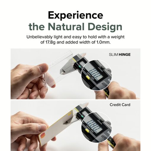 Ringke รุ่น Slim Hinge - เคส Galaxy Z Flip 5 - สี Clear - Image 8