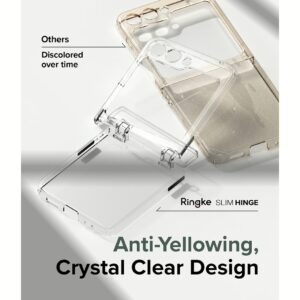 Ringke รุ่น Slim Hinge - เคส Galaxy Z Flip 5 - สี Clear