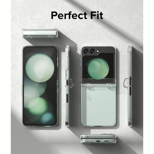 Ringke รุ่น Slim Hinge - เคส Galaxy Z Flip 5 - สี Clear - Image 13