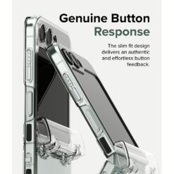 Ringke รุ่น Slim Hinge - เคส Galaxy Z Flip 5 - สี Clear