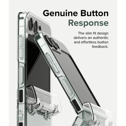 Ringke รุ่น Slim Hinge - เคส Galaxy Z Flip 5 - สี Clear - Image 15