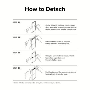 Ringke รุ่น Slim Hinge - เคส Galaxy Z Flip 5 - สี Clear
