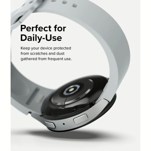 Ringke รุ่น Bezel Styling - ขอบหน้าปัด Galaxy Watch 6 (44mm) - Stainless Steel - สีดำ - Image 5