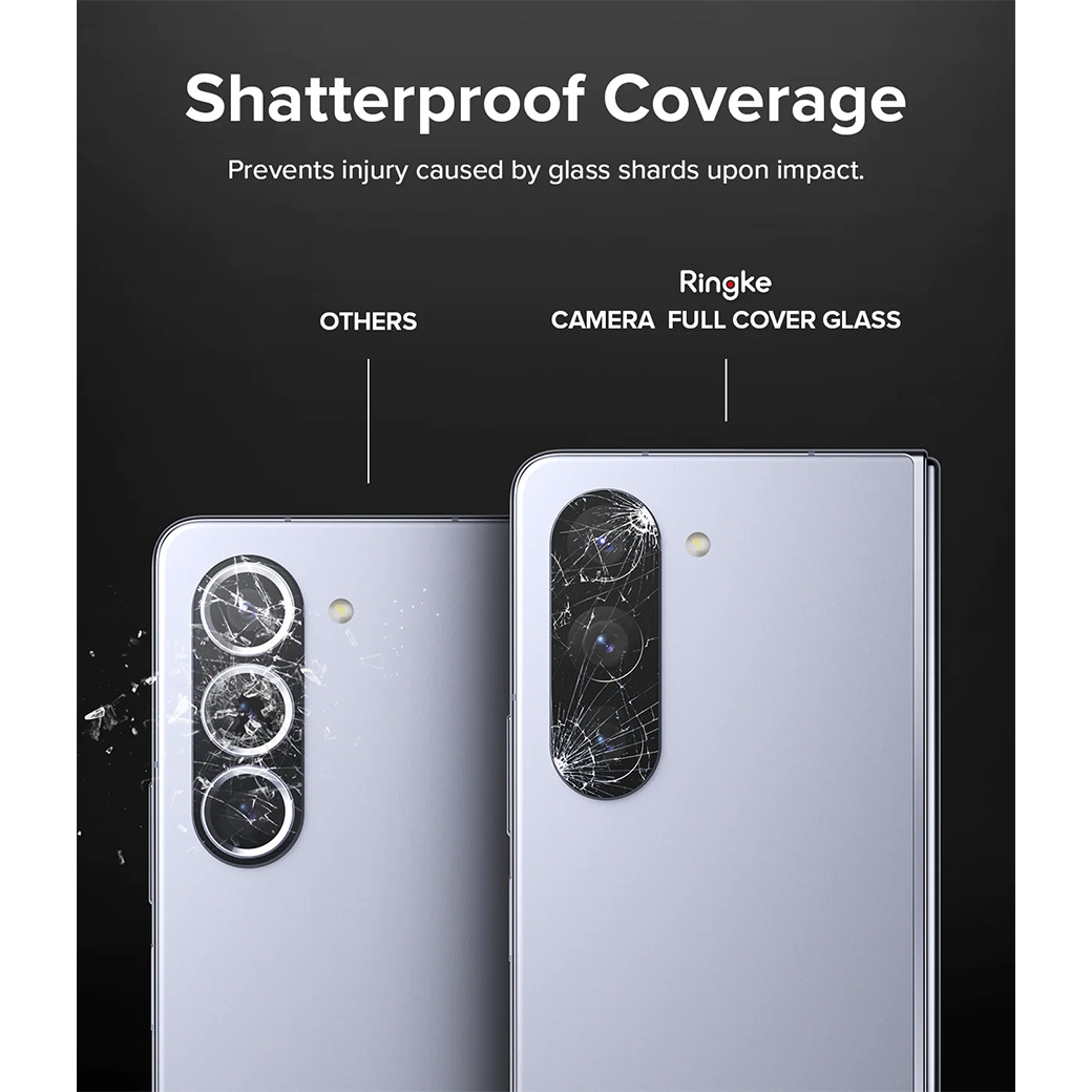 Ringke รุ่น Camera Protector Glass - กระจกเลนส์กล้อง Galaxy Z Fold 5 (ฟิล์ม2ชิ้น)