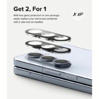 Ringke รุ่น Camera Protector Glass - กระจกเลนส์กล้อง Galaxy Z Fold 5 (ฟิล์ม2ชิ้น)