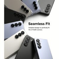 Ringke รุ่น Camera Lens Frame Glass - กระจกเลนส์กล้อง Galaxy Z Fold 5 - สี Black