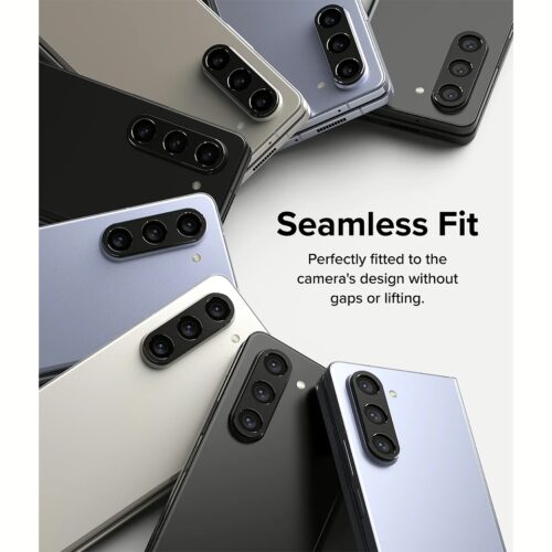 Ringke รุ่น Camera Styling - ขอบเลนส์กล้อง Galaxy Z Fold 5 - สี Black - Image 3