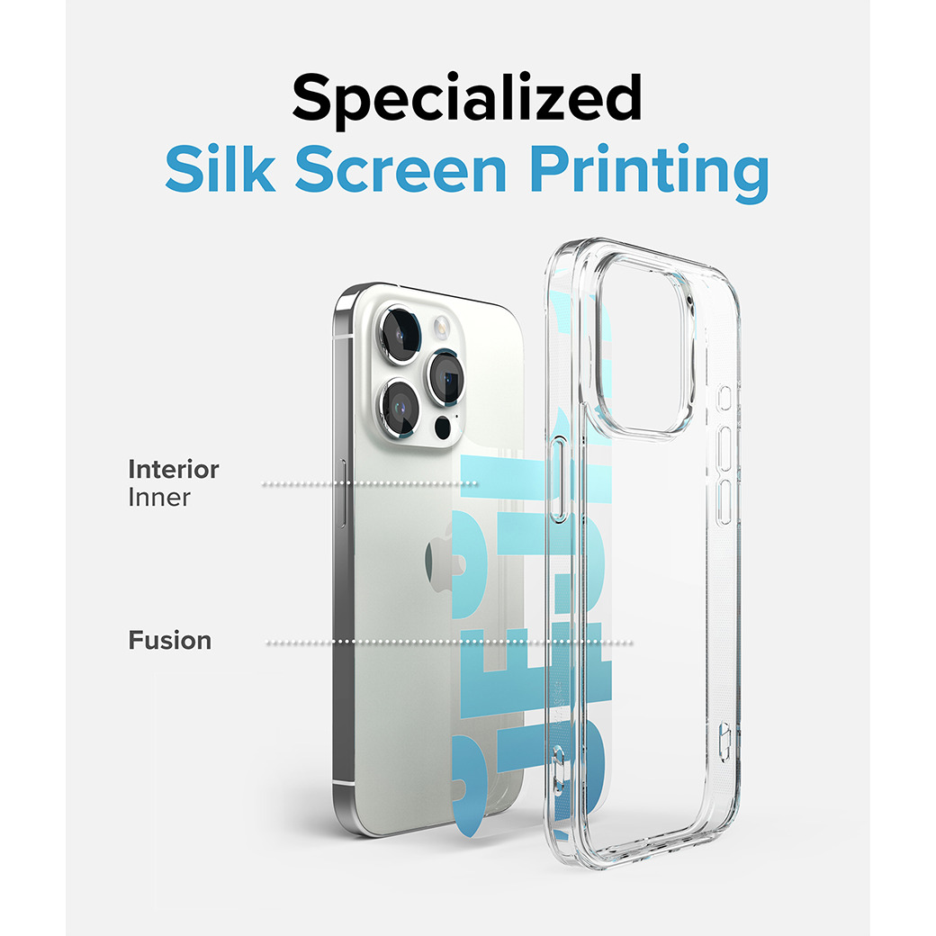 Ringke รุ่น Fusion Design - เคส iPhone 15 Pro Max - ลาย Jeju