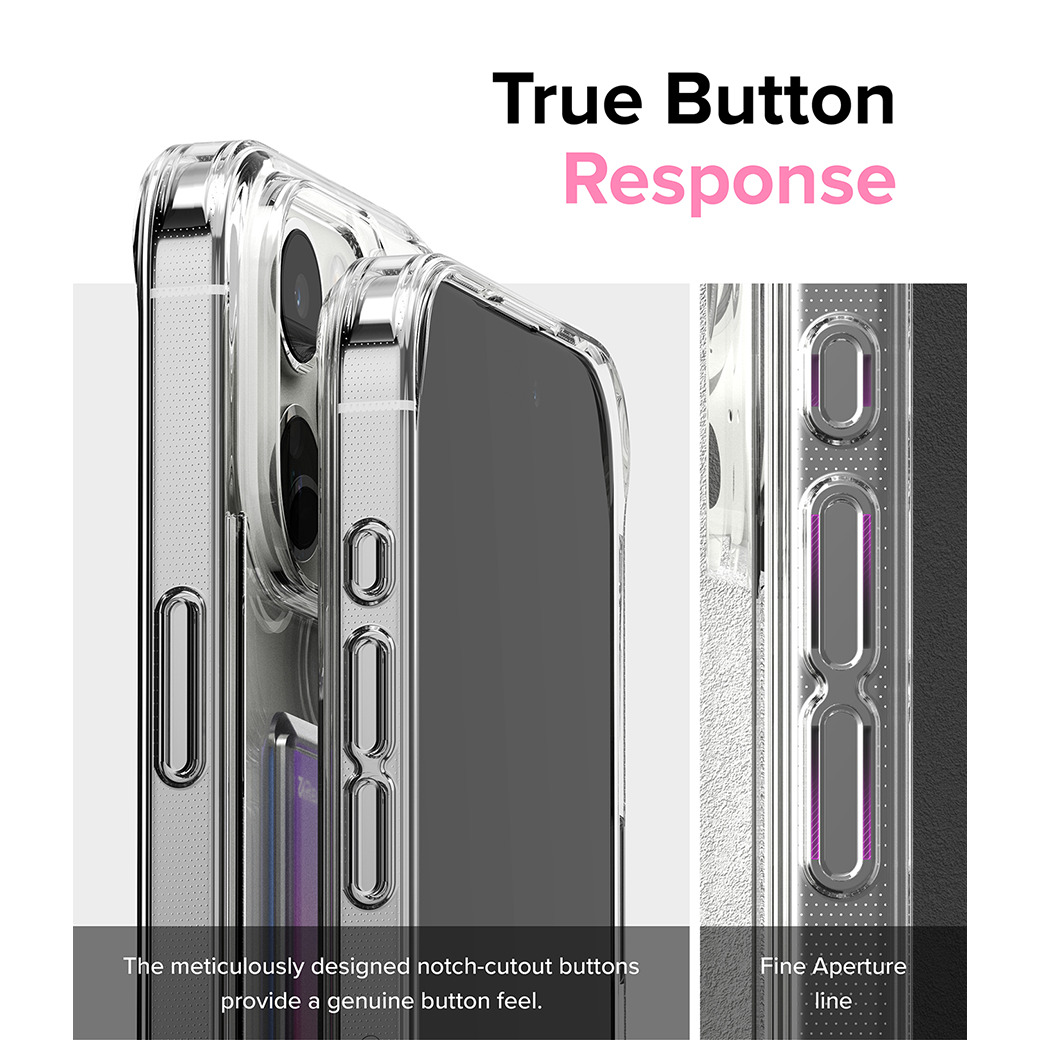 Ringke รุ่น Fusion Card - iPhone 15 Pro Max - สี Clear