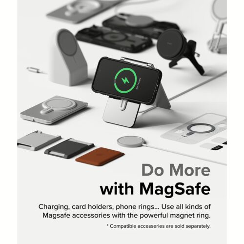 Ringke รุ่น Fusion X Magnetic - เคส iPhone 15 Pro Max - สี Matte Black - Image 8