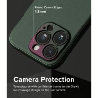 Ringke รุ่น Onyx - เคส iPhone 15 Pro Max - สี Dark Green
