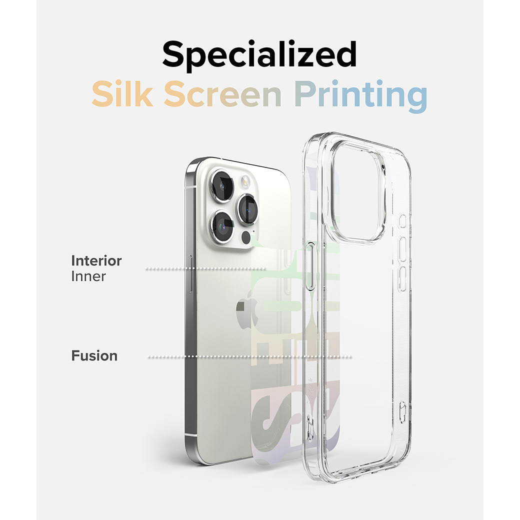 Ringke รุ่น Fusion Design - เคส iPhone 15 Pro - ลาย Seoul