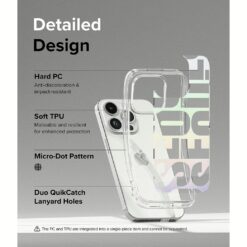 Ringke รุ่น Fusion Design - เคส iPhone 15 Pro - ลาย Seoul
