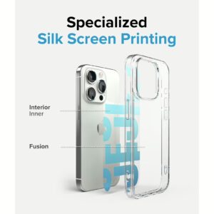 Ringke รุ่น Fusion Design - เคส iPhone 15 Pro - ลาย Jeju 21 Ringke รุ่น Fusion Design - เคส iPhone 15 Pro - ลาย Jeju