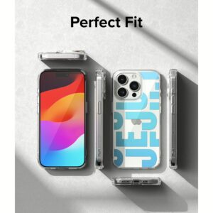 Ringke รุ่น Fusion Design - เคส iPhone 15 Pro - ลาย Jeju 26 Ringke รุ่น Fusion Design - เคส iPhone 15 Pro - ลาย Jeju