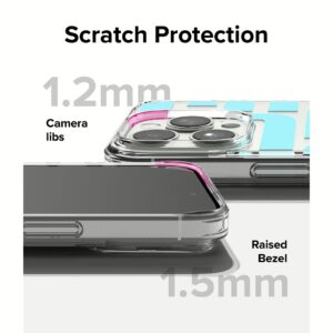 Ringke รุ่น Fusion Design - เคส iPhone 15 Pro - ลาย Jeju 27 Ringke รุ่น Fusion Design - เคส iPhone 15 Pro - ลาย Jeju