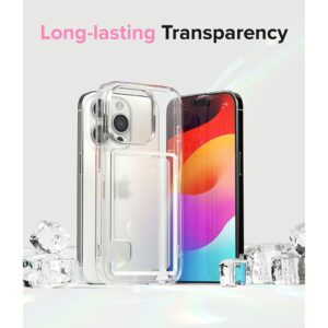 Ringke รุ่น Fusion Card - เคส iPhone 15 Pro - สี Clear 22 Ringke รุ่น Fusion Card - เคส iPhone 15 Pro - สี Clear