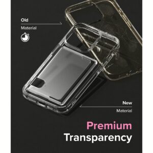 Ringke รุ่น Fusion Card - เคส iPhone 15 Pro - สี Clear 24 Ringke รุ่น Fusion Card - เคส iPhone 15 Pro - สี Clear