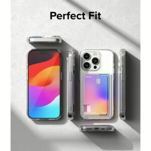 Ringke รุ่น Fusion Card - เคส iPhone 15 Pro - สี Clear 30 Ringke รุ่น Fusion Card - เคส iPhone 15 Pro - สี Clear