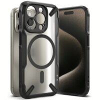 Ringke รุ่น Fusion X Magnetic - เคส iPhone 15 Pro - สี Matte Black