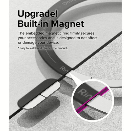 Ringke รุ่น Fusion X Magnetic - เคส iPhone 15 Pro - สี Matte Black - Image 9