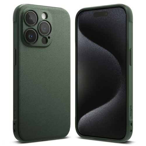Ringke รุ่น Onyx - iPhone 15 Pro - สี Dark Green - Image 2