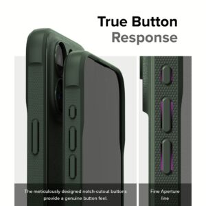 Ringke รุ่น Onyx - iPhone 15 Pro - สี Dark Green