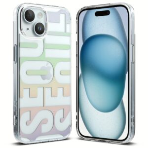 Ringke รุ่น Fusion Design - เคส iPhone 15 - ลาย Seoul