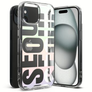 Ringke รุ่น Fusion Design - เคส iPhone 15 - ลาย Seoul