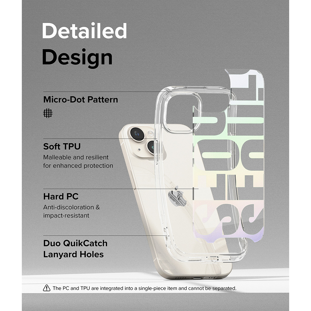 Ringke รุ่น Fusion Design - เคส iPhone 15 - ลาย Seoul