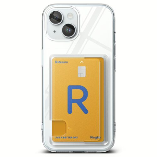 Ringke รุ่น Fusion Card - เคส iPhone 15 - สี Clear - Image 2