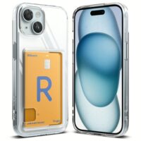 Ringke รุ่น Fusion Card - เคส iPhone 15 - สี Clear