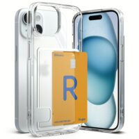 Ringke รุ่น Fusion Card - เคส iPhone 15 - สี Clear