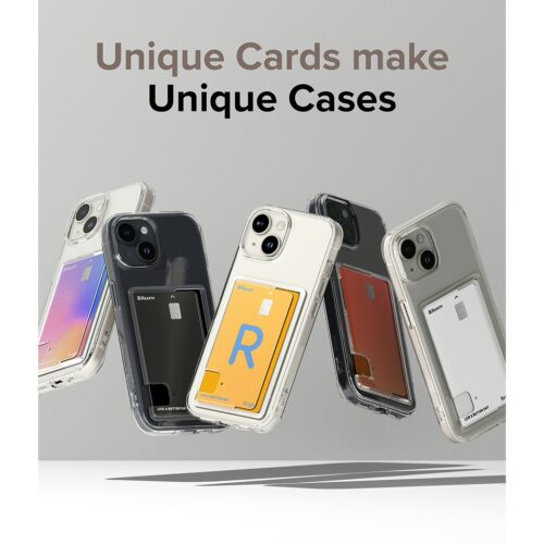 Ringke รุ่น Fusion Card - เคส iPhone 15 - สี Clear - Image 11