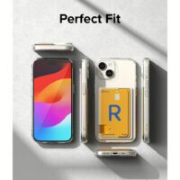 Ringke รุ่น Fusion Card - เคส iPhone 15 - สี Clear