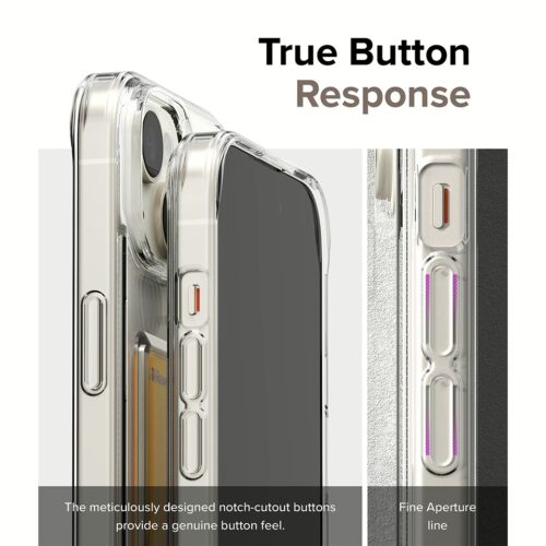Ringke รุ่น Fusion Card - เคส iPhone 15 - สี Clear - Image 17