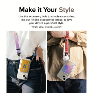 Ringke รุ่น Fusion Card - เคส iPhone 15 - สี Clear