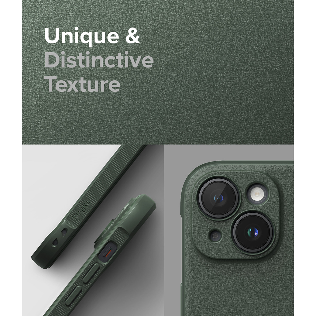 Ringke รุ่น Onyx - iPhone 15 - สี Dark Green