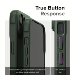 Ringke รุ่น Onyx - iPhone 15 - สี Dark Green