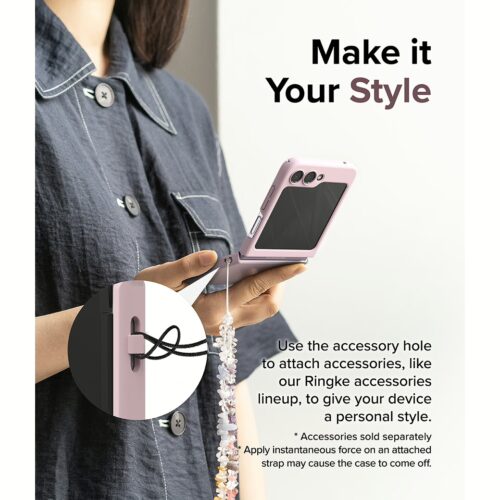 Ringke รุ่น Slim - เคส Galaxy Z Flip 5 - สี Strawberry - Image 14