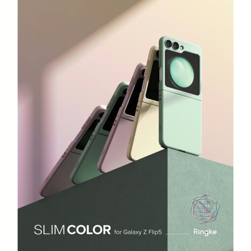 Ringke รุ่น Slim - เคส Galaxy Z Flip 5 - สี Mint - Image 5