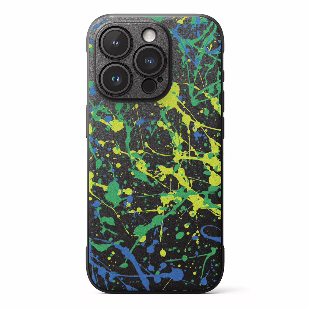 Ringke รุ่น Onyx Design - เคส iPhone 15 Pro - ลาย Action Painting