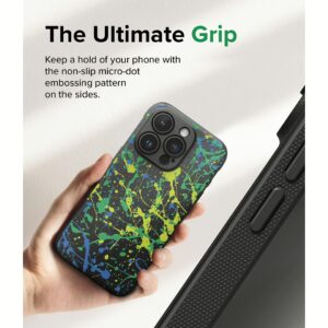 Ringke รุ่น Onyx Design - เคส iPhone 15 Pro - ลาย Action Painting
